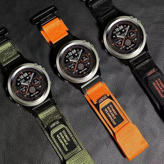 Garmin QuickFit Nylon Canvas Loop Velcro Band