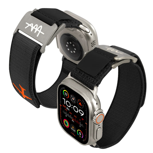 Wild Trail Mag Buckle Nylon Band For Apple Watch
