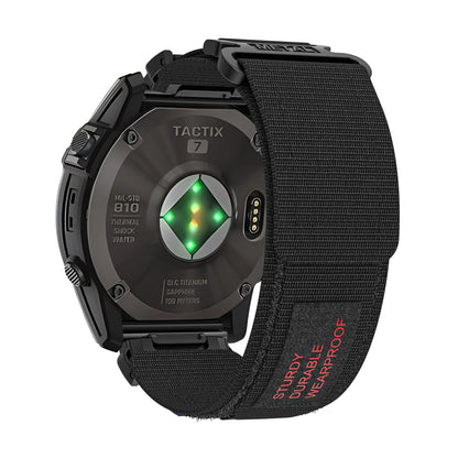 Garmin QuickFit Nylon Canvas Loop Velcro Band